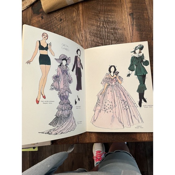 New 30’s Movie Stars Valentino JEANETTE MACDONALD & NELSON EDDY PAPER DOLLS - Picture 5 of 6